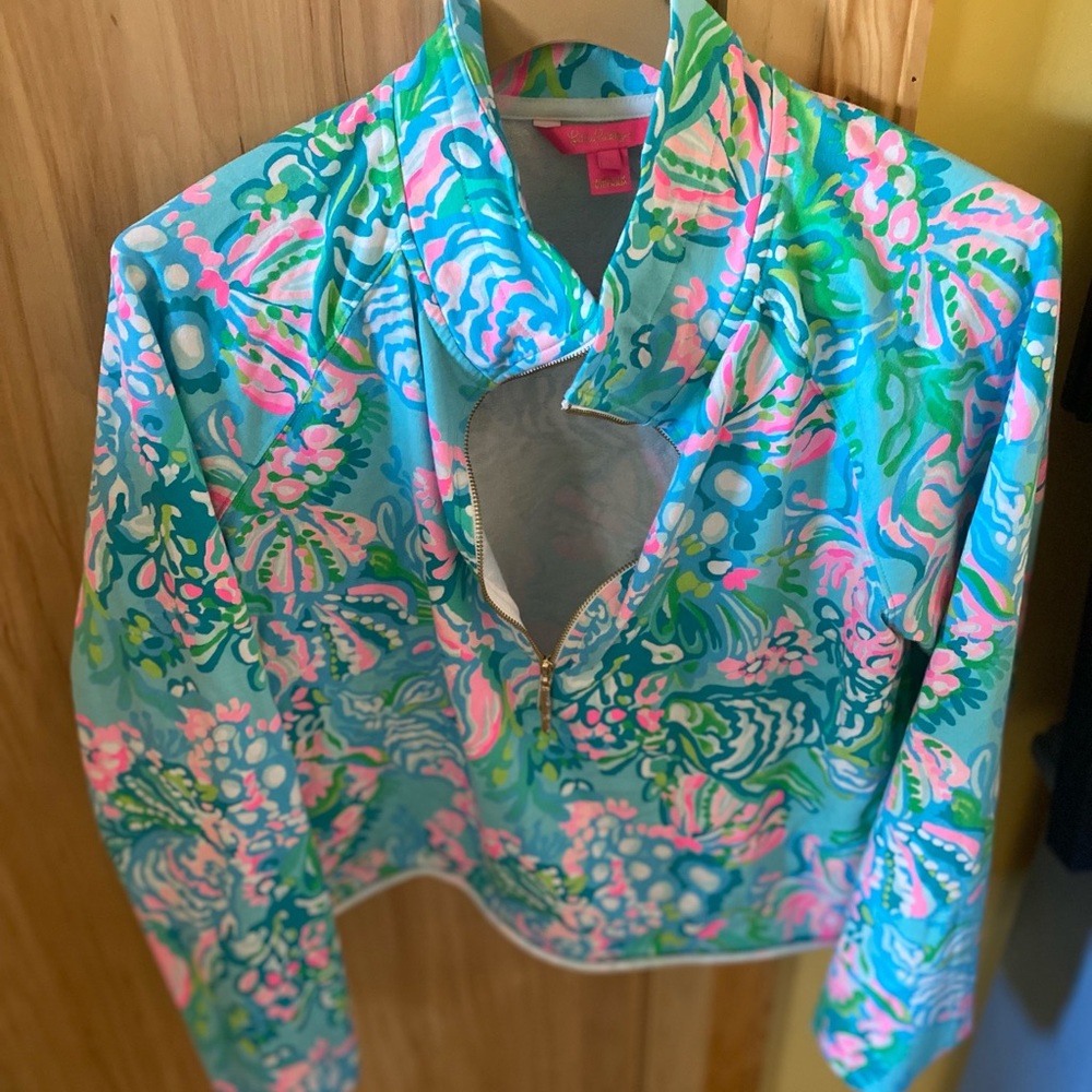 Lilly Pulitzer Quarter Zip Pullover